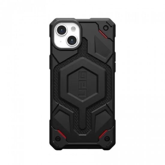 UAG Monarch case for iPhone 15 Plus - black kevlar