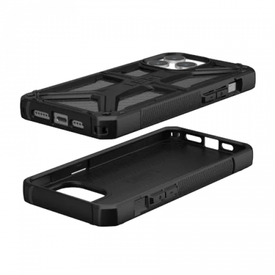 UAG Monarch case for iPhone 15 Pro Max - black carbon
