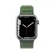 Strap with Alpine steel buckle for Apple Watch 38/40/41 mm - green