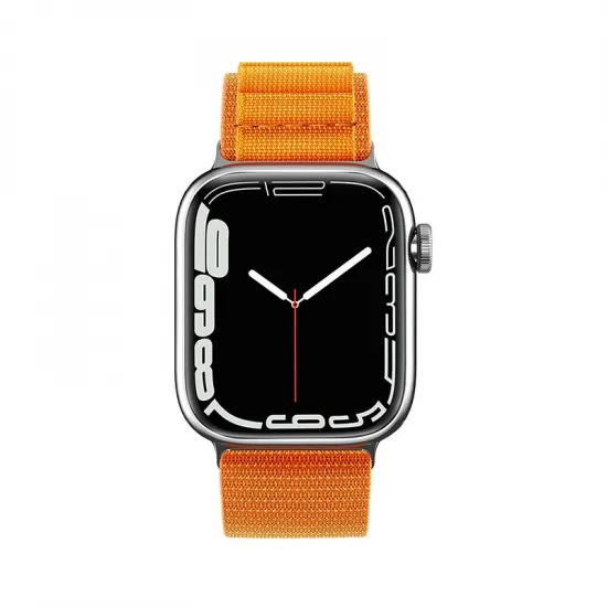 Strap with Alpine steel buckle for Apple Watch 38/40/41 mm - orange