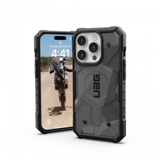 UAG Pathfinder - protective case for iPhone 15 Pro (geo camo)
