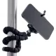 A tripod for a phone and a selfie camera with a tripod