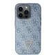 Guess GUHCP15XP4TDSCPB iPhone 15 Pro Max 6.7&quot; blue/blue hardcase Crossbody 4G Metal Logo