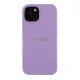 Guess GUHMP15SPSAHMCU iPhone 15 6.1&quot; purple/purple hardcase Saffiano MagSafe