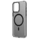 Uniq Calio iPhone 15 Pro 6,1&quot; Hülle Magclick Charging grau/rauchgrau