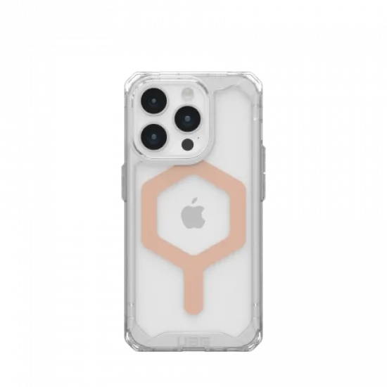 UAG Plyo MagSafe case for iPhone 15 Pro - transparent and pearl