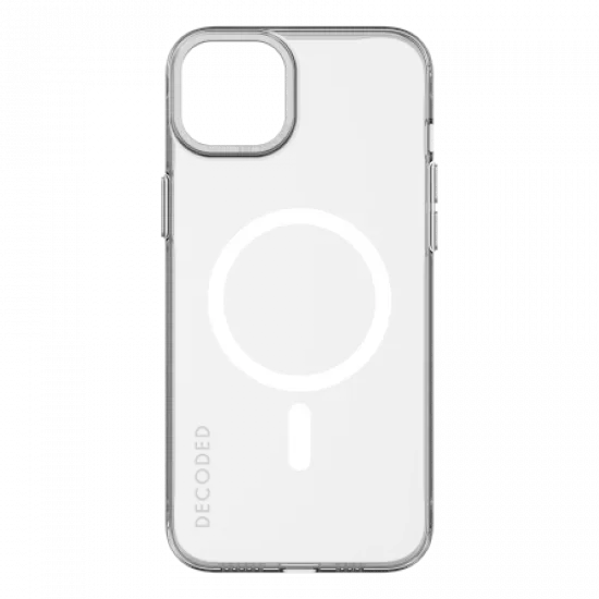 Decoded - protective case for iPhone 15 compatible with MagSafe (ice)