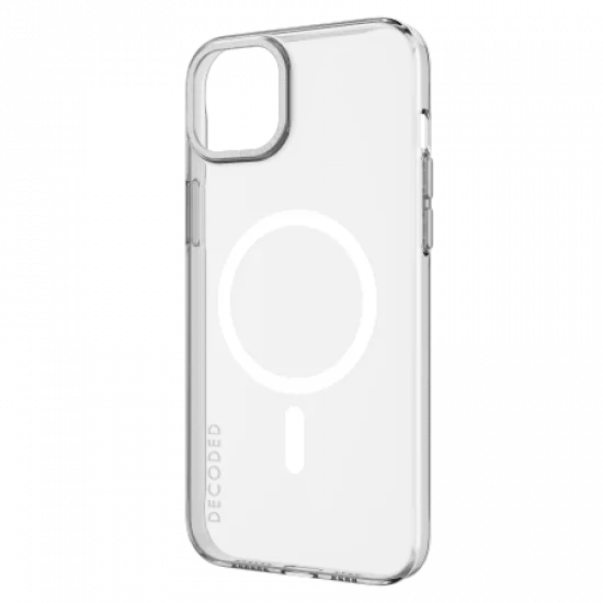 Decoded Transparent Clear Case with MagSafe for iPhone 15 - transparent
