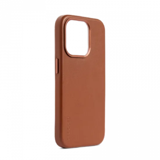 Decoded Leather Case with MagSafe for iPhone 15 Pro Max - brown