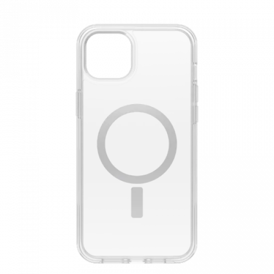 Otterbox Symmetry Plus case with MagSafe for iPhone 15 Plus - transparent