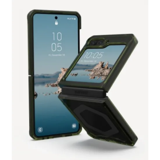 UAG Plyo Pro case with magnetic module for Samsung Galaxy Flip 5 - green-gray