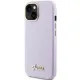 Guess Glitter Glossy Script case for iPhone 15 - lilac