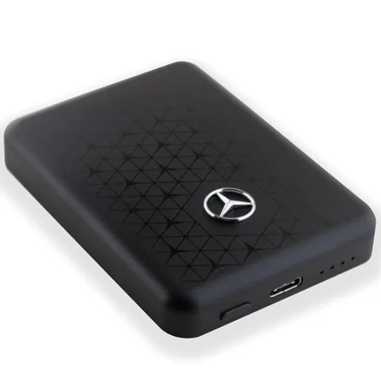 Powerbank Mercedes Stars Pattern MagSafe 15W 5000mAh - black