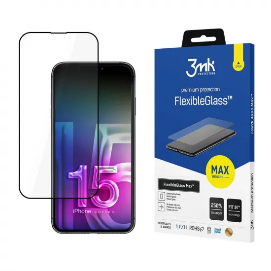Apple iPhone 15 Plus – 3mk FlexibleGlass Max™