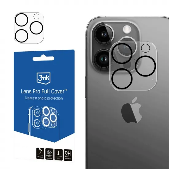 Apple iPhone 14 Pro/14 Pro Max – 3mk Lens Pro Full Cover