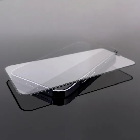 Durable Wozinsky Full Glue Tempered Glass for Motorola G53 Full Screen with Frame - Black