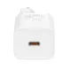 Baseus Si USB-C 25W 3A fast charger with USB-C / USB-C 1m cable - white
