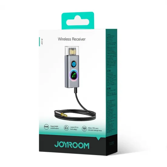 Joyroom JR-CB7 wireless car receiver - gray