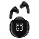 Acefast T9 Bluetooth 5.3 in-ear wireless headphones with display - black