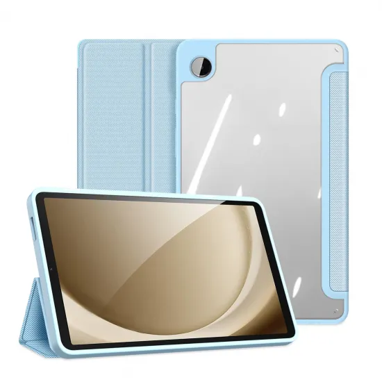 Dux Ducis Toby Hülle mit Klappständer für Samsung Galaxy Tab A9 8,7' – Blau