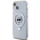 Karl Lagerfeld KLHMP15SHMRSCHH iPhone 15 6.1&quot; white/white hardcase Ring Stand Choupette Head MagSafe