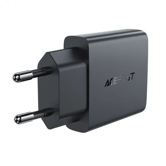 Acefast A65 PD 20W GaN USB-C wall charger - black