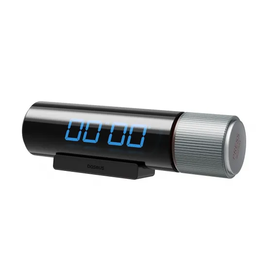 Baseus Heyo Series magnetic digital countdown timer with stopwatch function - black