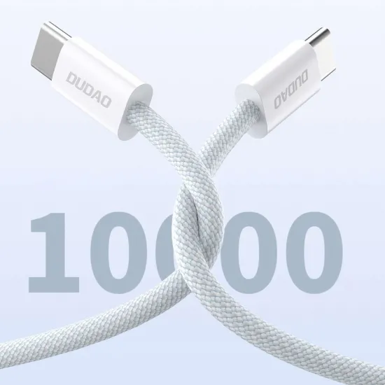 Dudao L6C USB-C - USB-C PD cable 30W 1m - light blue