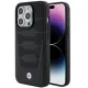 BMW Leather Seats Pattern case for iPhone 15 Pro - black