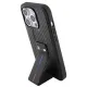 BMW Grip Stand Smooth & Carbon case for iPhone 15 Pro - black