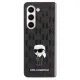 Karl Lagerfeld Saffiano Monogram Ikonik Pin case for Samsung Galaxy Z Fold 5 - black