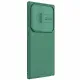 Nillkin CamShield Pro armored case with camera protector for Samsung Galaxy S24 Ultra - green