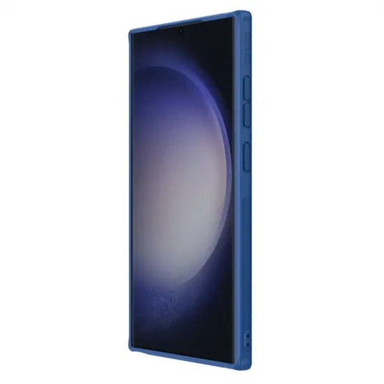 Nillkin Super Frosted Shield Pro Panzerhülle für Samsung Galaxy S24 Ultra – blau