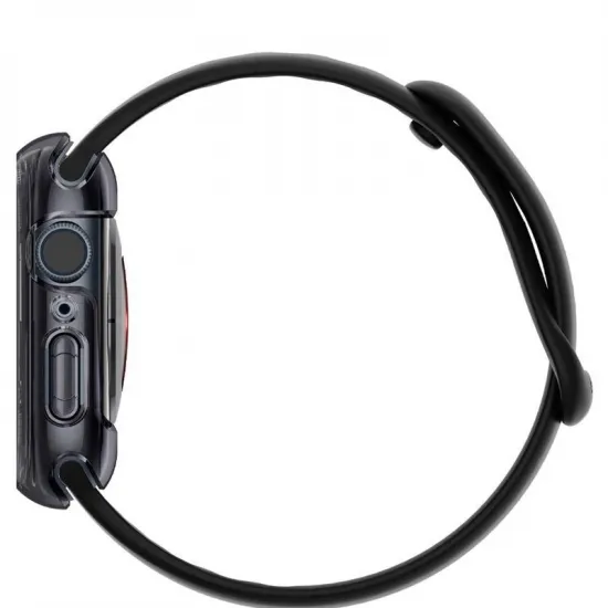 Spigen Ultra Hybrid case for Apple Watch 7 / 8 / 9 (41 mm) - transparent gray
