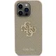 Guess Perforated 4G Glitter case for iPhone 15 Pro Max - gold