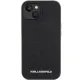 Karl Lagerfeld Quilted K Pattern case for iPhone 15 Plus / 14 Plus - black