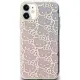 Hello Kitty IML Gradient Electrop Crowded Kitty Head Case for iPhone 11 / Xr - Pink