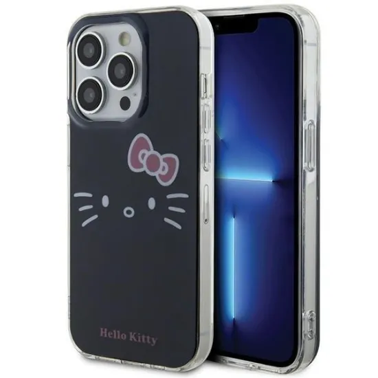 Hello Kitty IML Kitty Face case for iPhone 14 Pro - black