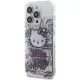 Coque Hello Kitty IML Kitty On Bricks Graffiti pour iPhone 15 Pro Max - blanc
