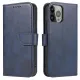 Magnet Case for Samsung S24 Plus with flap and wallet - blue