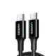 Ugreen US300 USB-C / USB-C 480Mb/s 5A 2m cable - black
