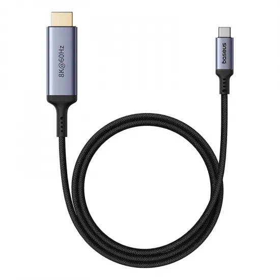 Baseus BS-OH064 8K 60Hz USB-C - HDMI cable 1.5m - black