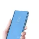 Clear View Case for Samsung S24 with flap - blue