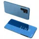 Clear View Case for Samsung S24 with flap - blue