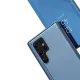 Clear View Case for Samsung S24 Ultra with flap - blue