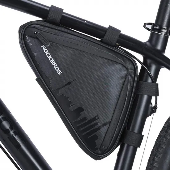 Rockbros B39-2 waterproof bicycle bag for frame - black