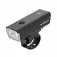 Rockbros 24510003001 front bicycle light 260 lm + USB-C - USB-A cable - black