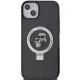 Karl Lagerfeld Ring Stand Karl&amp;Choupette MagSafe case for iPhone 14 / 15 / 13 - black
