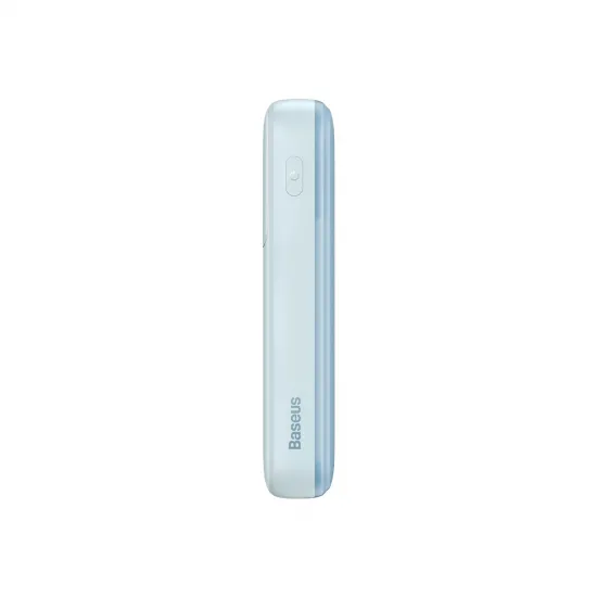 Baseus Comet Series powerbank with display 20000mAh 22.5W - blue + USB-A - USB-C cable 0.3m - white