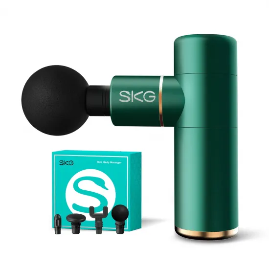 SKG F3-EN massage gun for the whole body - green